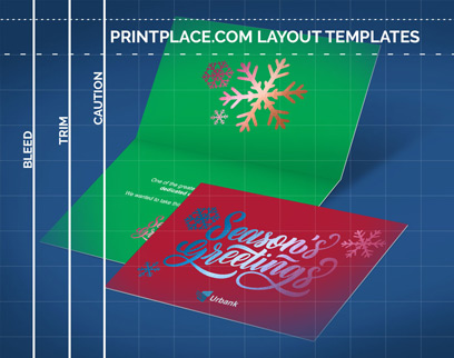 Metallic Greeting Cards Printing